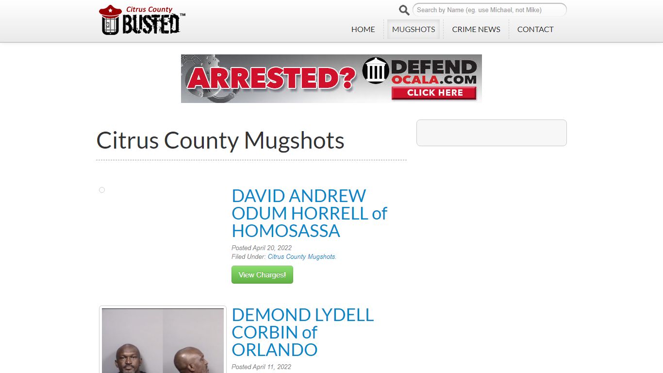 Citrus County Mugshots Archives - citruscountybusted.com